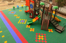 亞強體育施工案例:懸浮式幼兒園場地, 懸浮地板