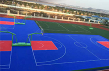 亞強體育施工案例:懸浮式籃球場地板, 懸浮地板